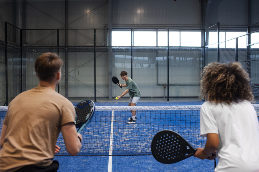 Padel-Spiel
